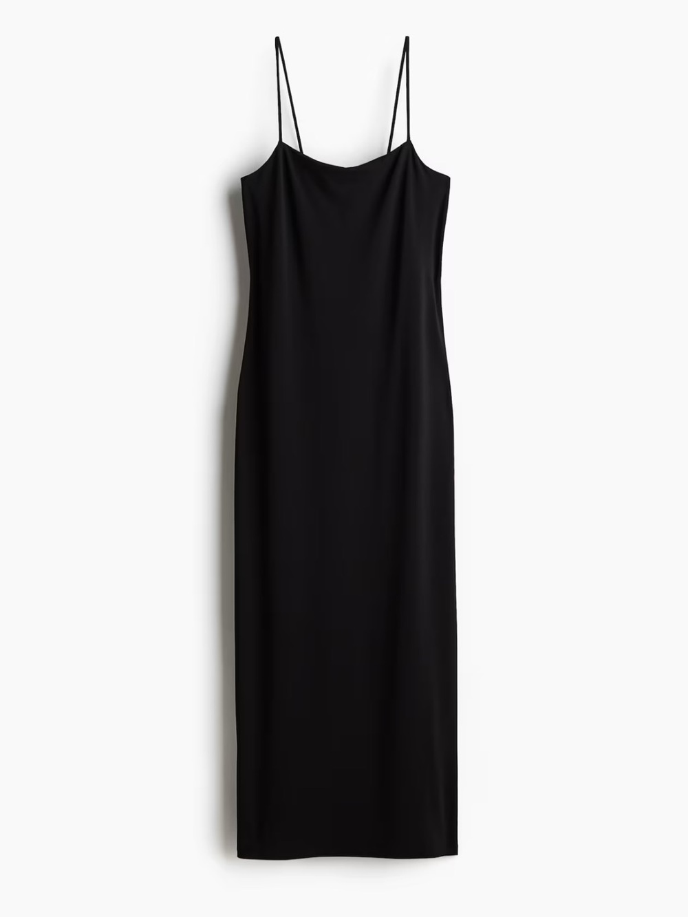 h&m bodycon slip dress